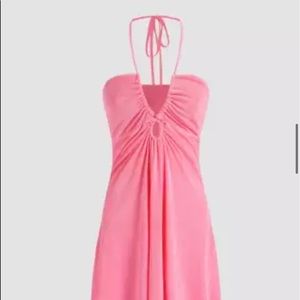 Pink summery dress